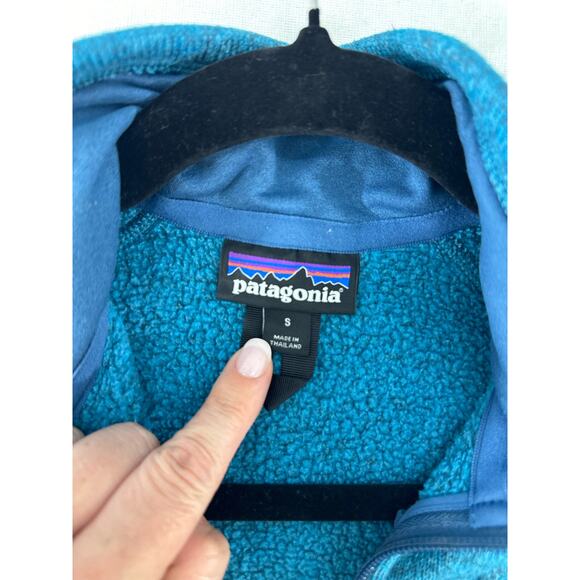 Patagonia Women's sz S Better Sweater Fleece 1/4 Zip Pullover Jacket - Picture 5 of 8